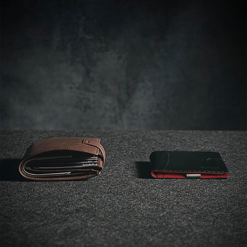 Genuine Leather Theft Protection Card Holder