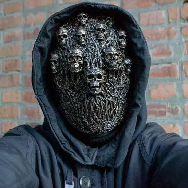 Halloween new Steam Skull Punk Mask