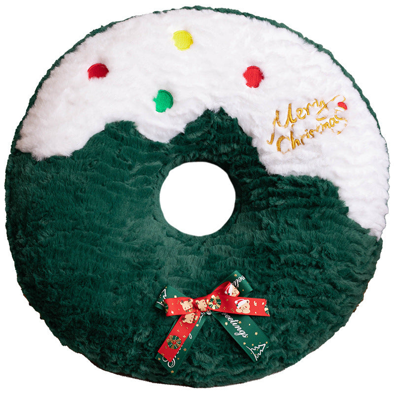 Christmas Gingerbread Man Plush Cushion Pillow