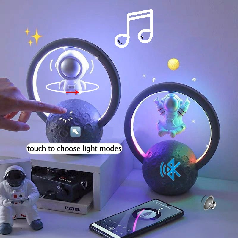 Levitating Astronaut uetooth Speaker Lamp