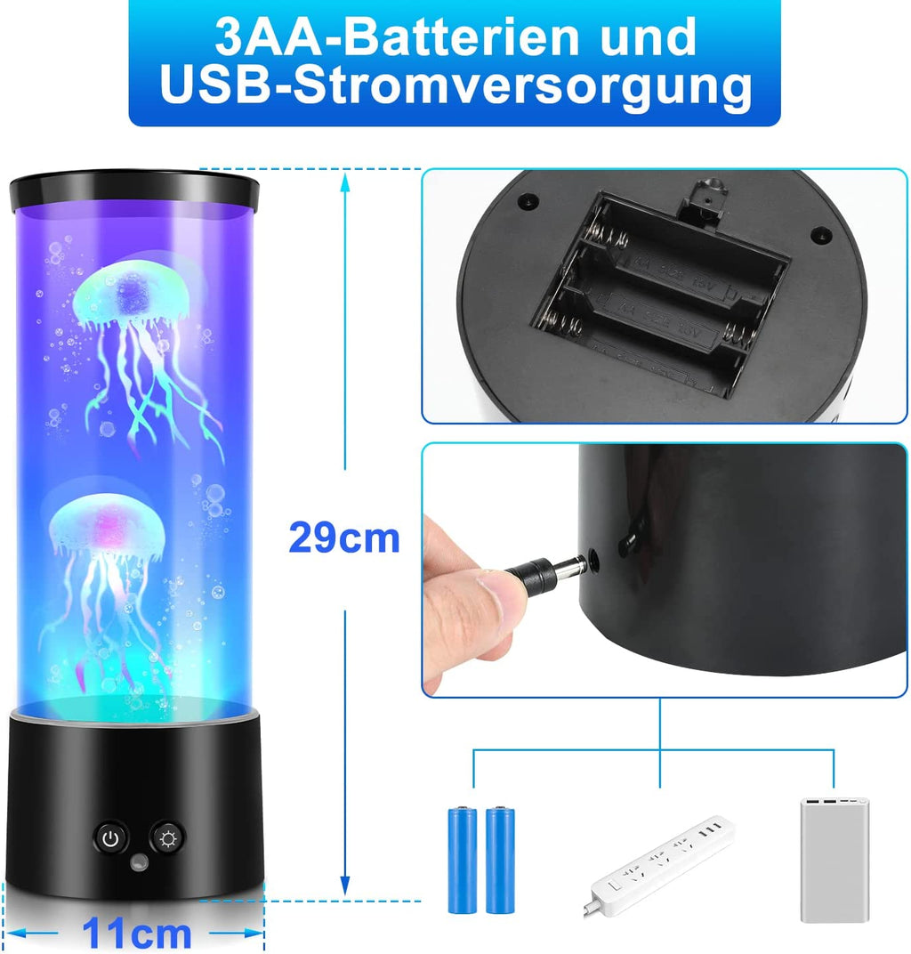 Jellyfish Lamp RGB with Remote Control