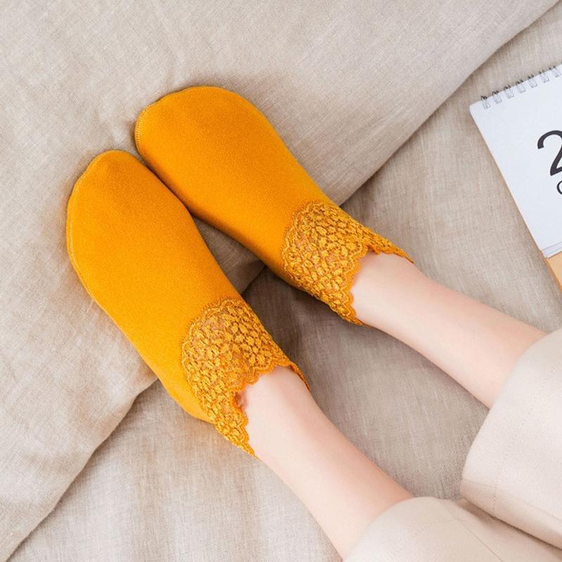 Winter New Fashion Lace Warm Socks