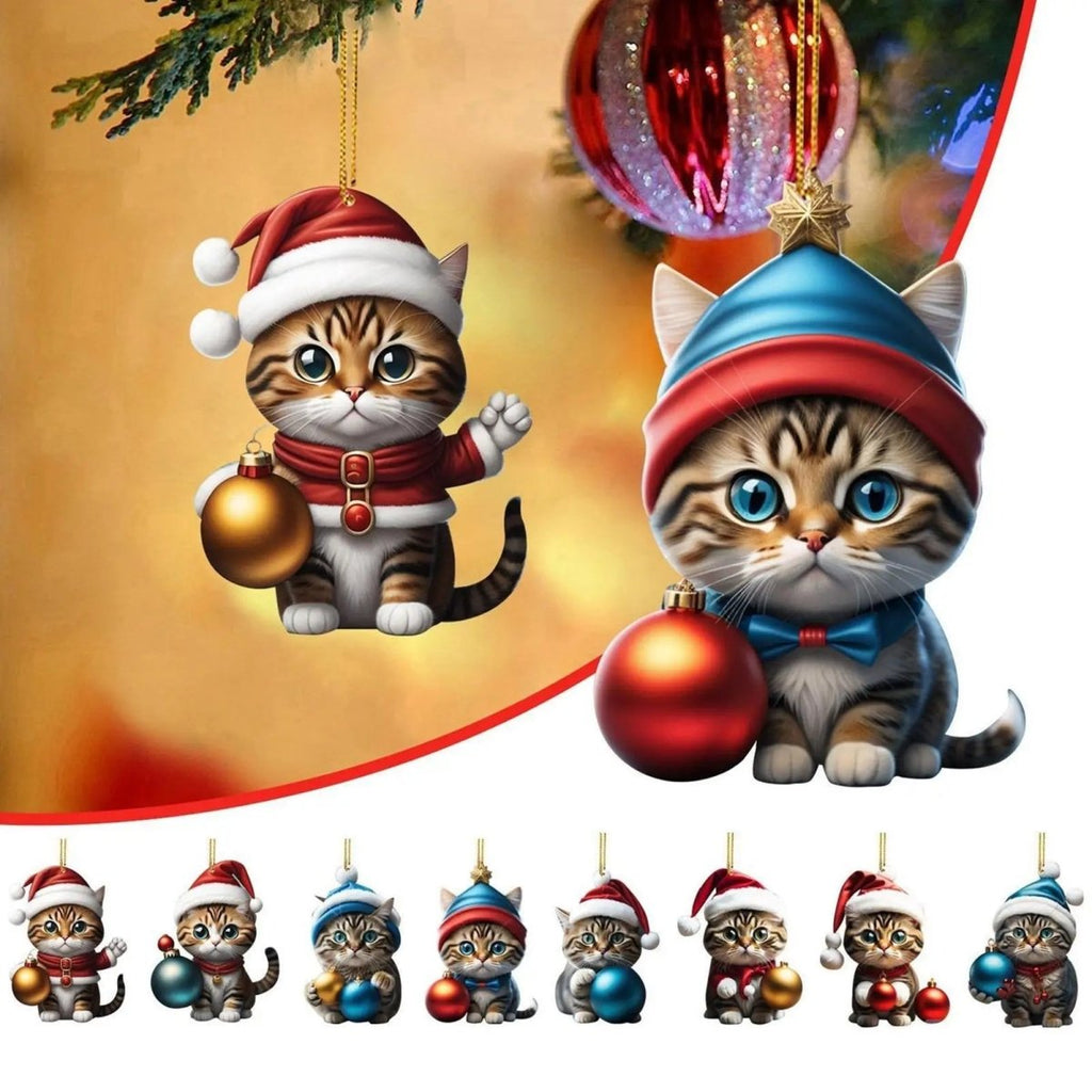 Vintage Cat Advent Calendar for Cat Lovers at Christmas