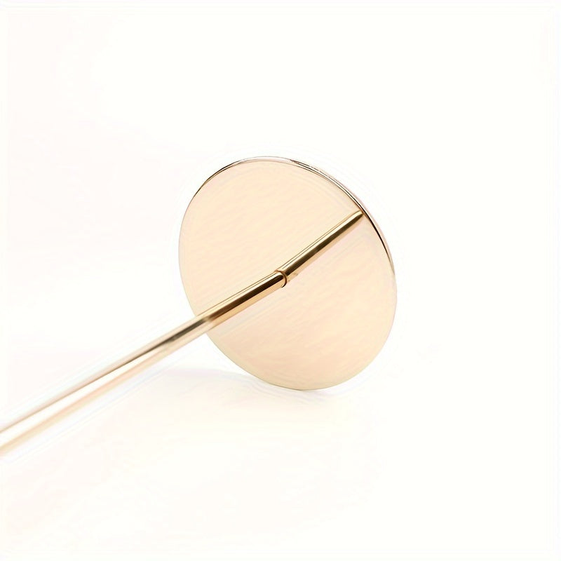 ElegantGleam | 3-piece metal candle holder set for the table