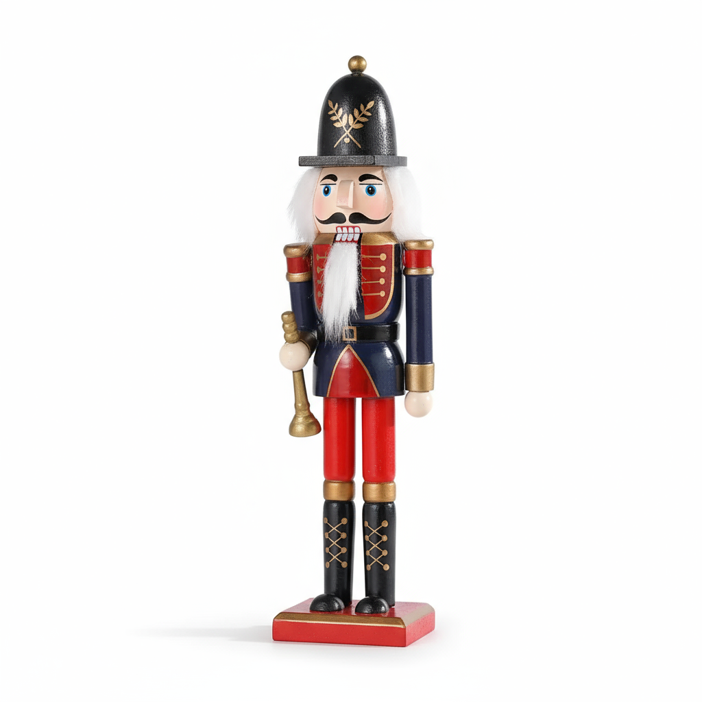 Nutcracker Soldier | Wooden Figure Erzgebirge 30 cm Vintage