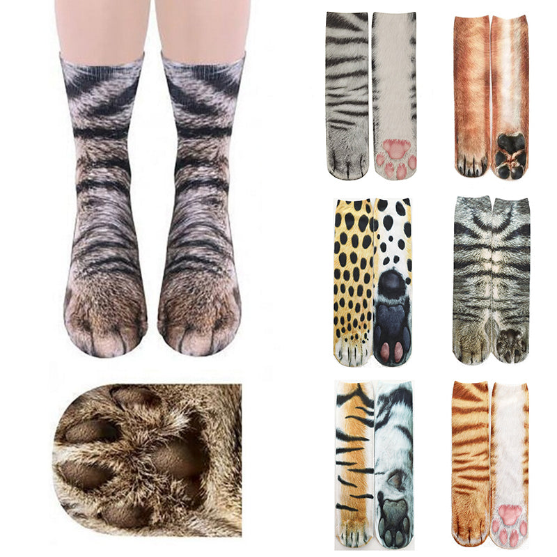 3D Print Novelty Paw Socks