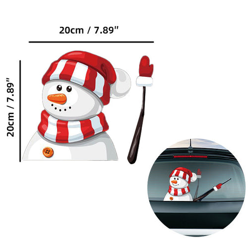 2024 Christmas/Halloween Car Wiper Sticker