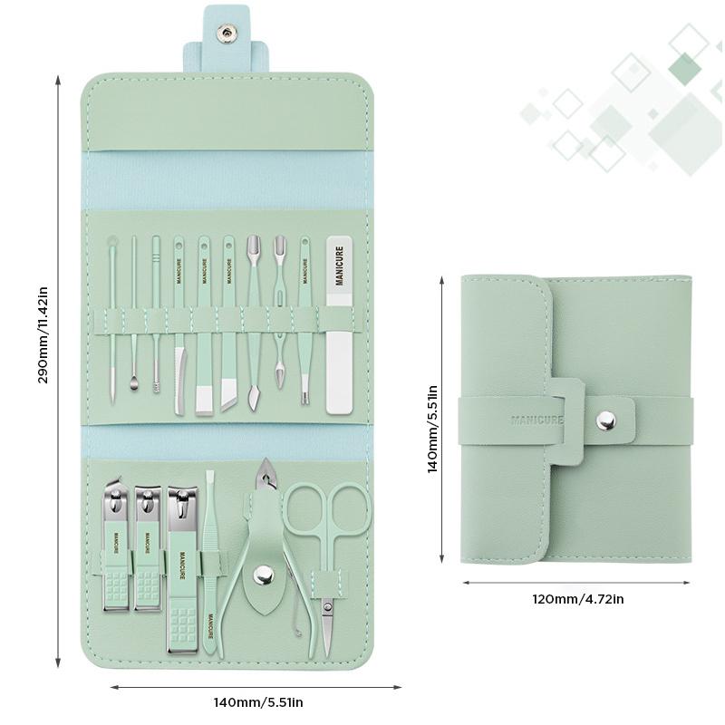 Nail clipper portable set (12/16 pieces)