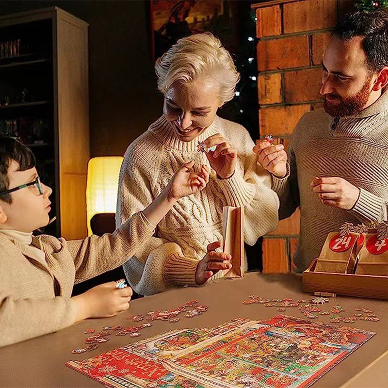 Christmas Jigsaw Puzzles Advent Calendar - Christmas Gift