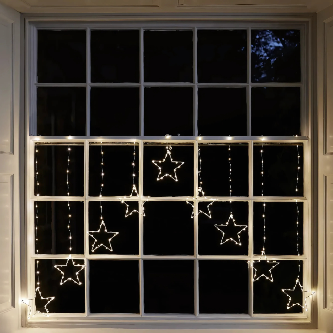 Christmas Decorations Star String Lights