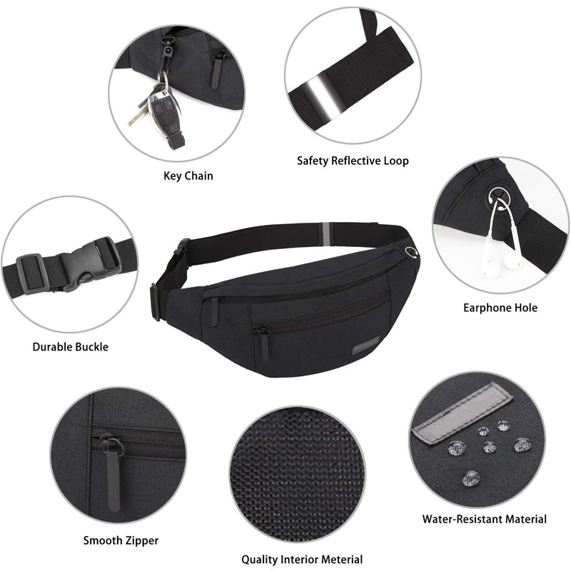 Large Crossbody Waist Bag Belt Bag