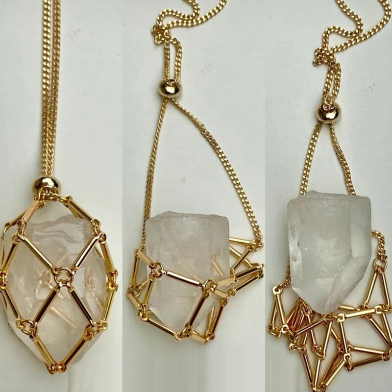 Crystal Stone Choker Necklace