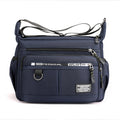 Men's messenger bag with multiple pockets