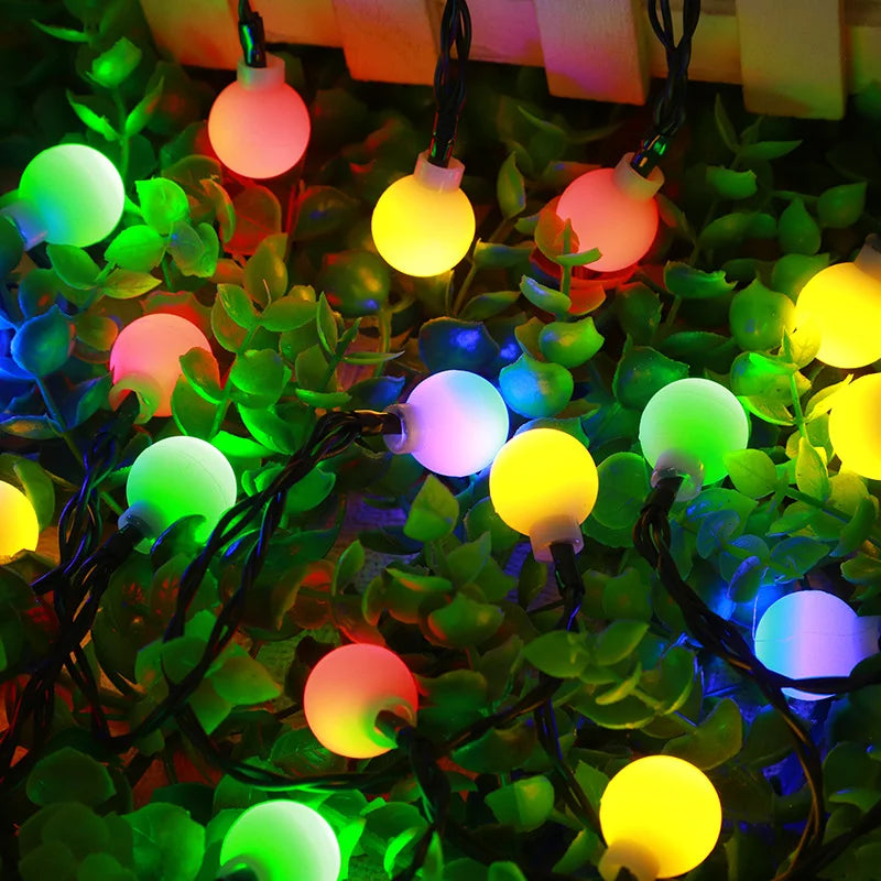 Solar-Powered Party Lights - SolarGlow