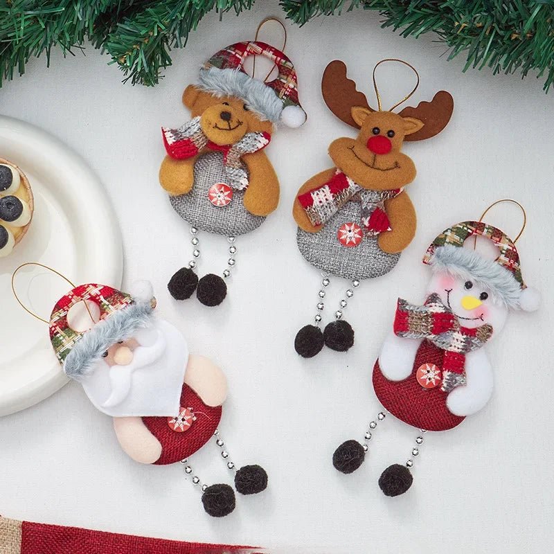 Premium Fabric Ornaments for Joyful Christmas Decoration