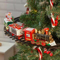 KerstExpress Tree Train – Riding Christmas Train with Light, Sound and Tree Holder