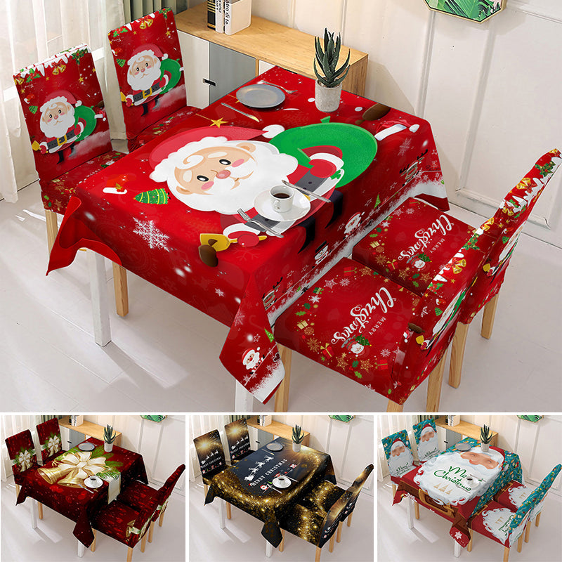 JoyTable Christmas Tablecloth – Festive Tablecloth made of Sustainable Fabric for the Holidays
