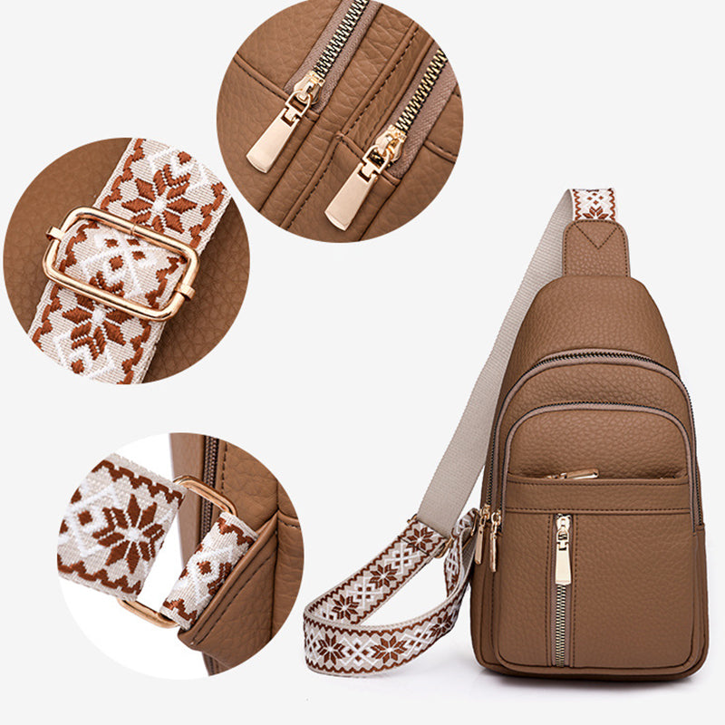 Women's Casual Zipper Belt Bag