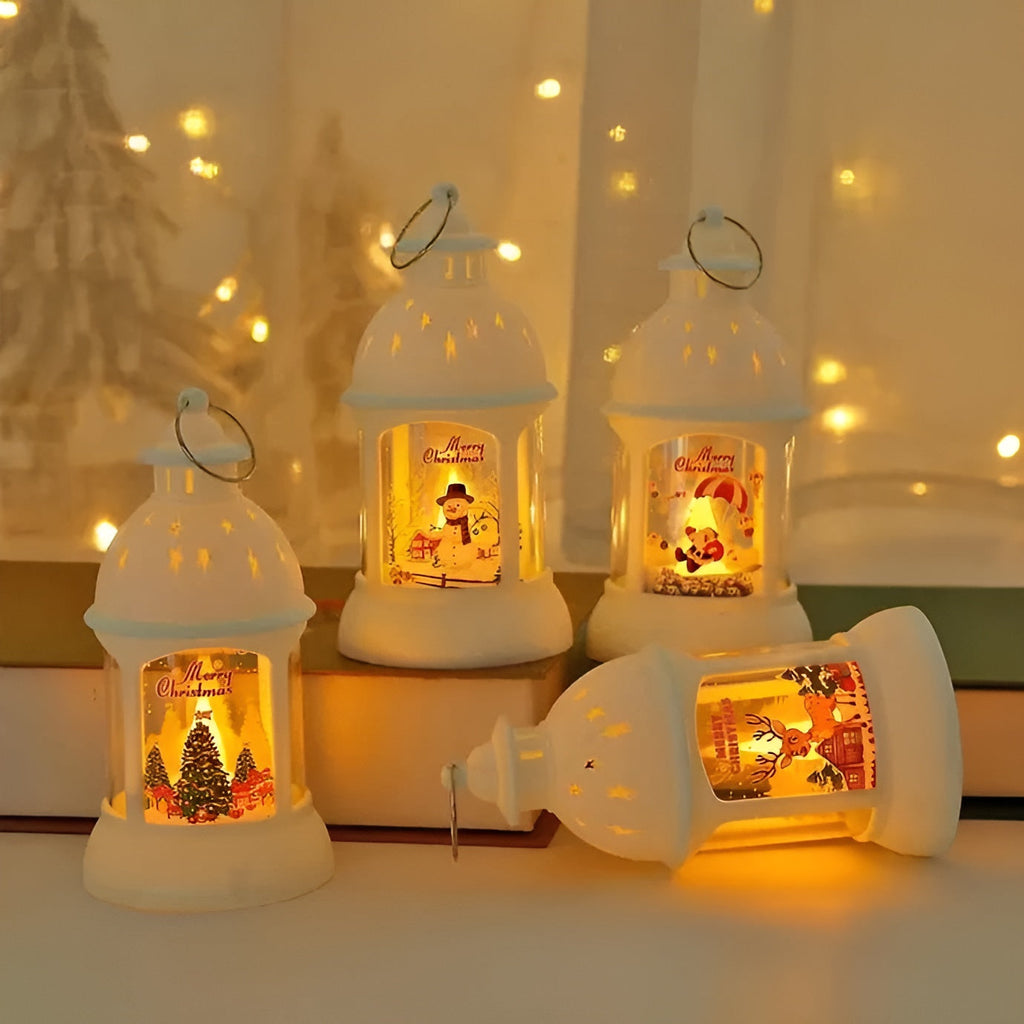 LED Christmas Lantern | Festive Decoration with Warm Light