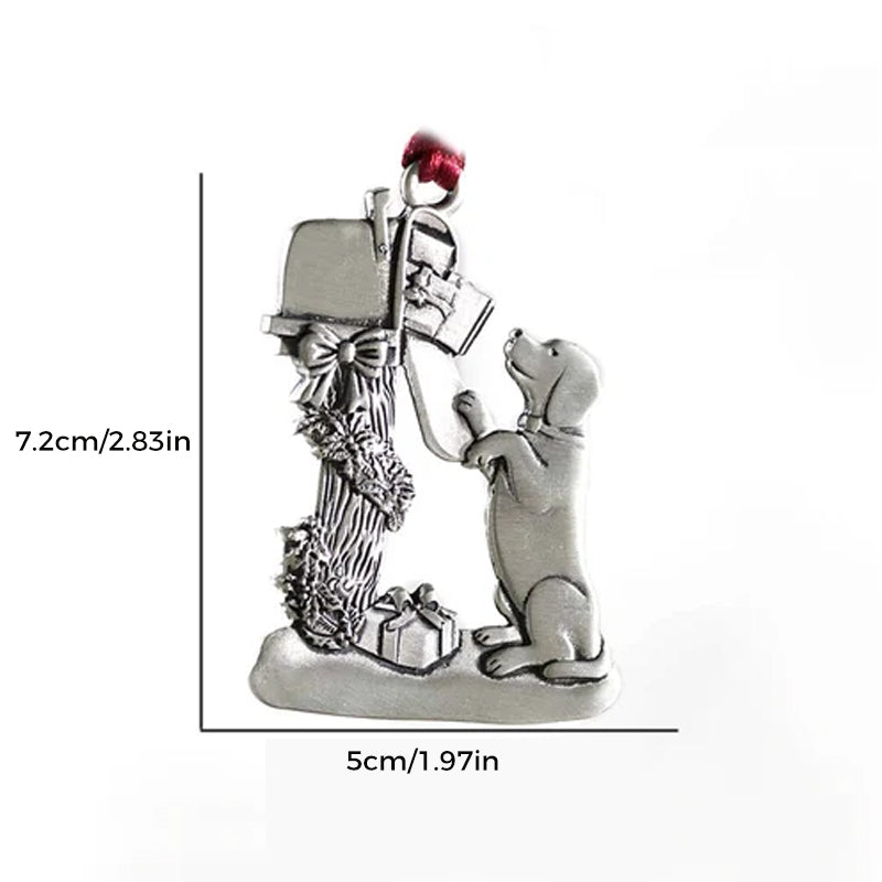 Solid Tin Christmas Decoration