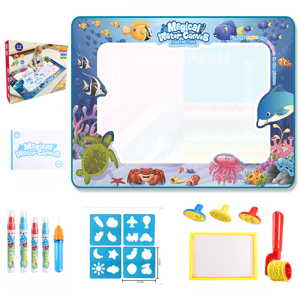 SplashMaster Creative Mat — Endless painting fun that keeps home clean and makes kids happy