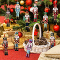 Elegant Nutcracker Soldier Set with Festive Finish