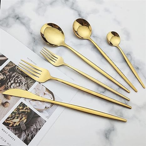 Piece Minimalist Cutlery