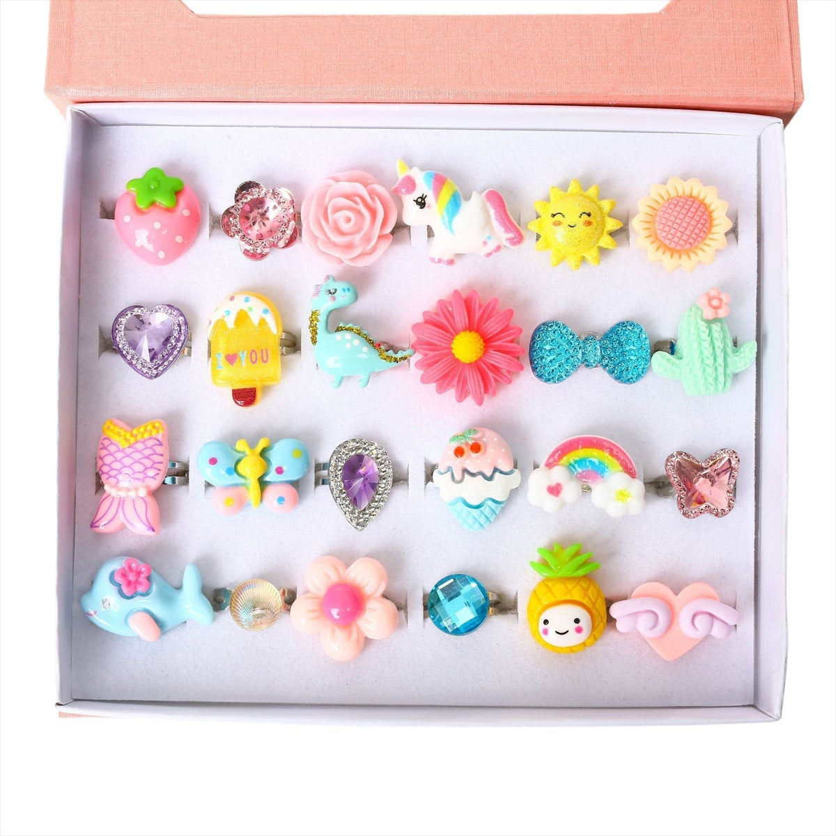 Unisex Creative Decoration Set with Colorful Motif Buttons