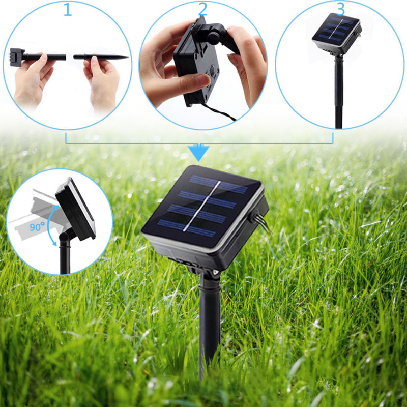 LED Water Drop Solar Lights
