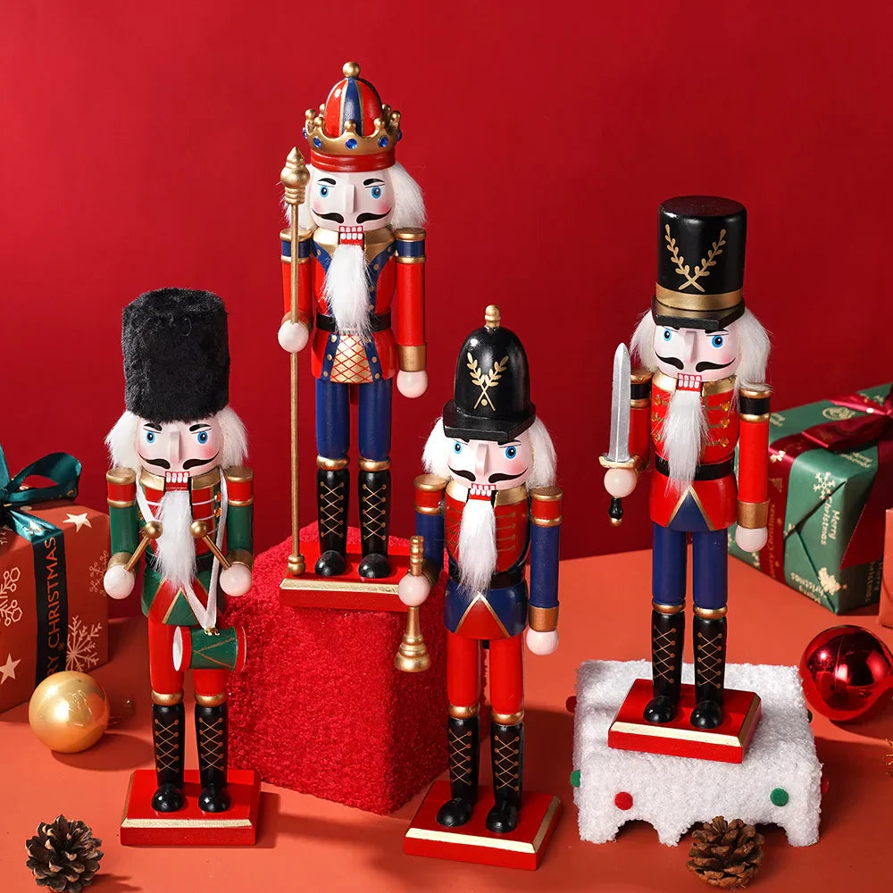 Nutcracker Soldier | Wooden Figure Erzgebirge 30 cm Vintage