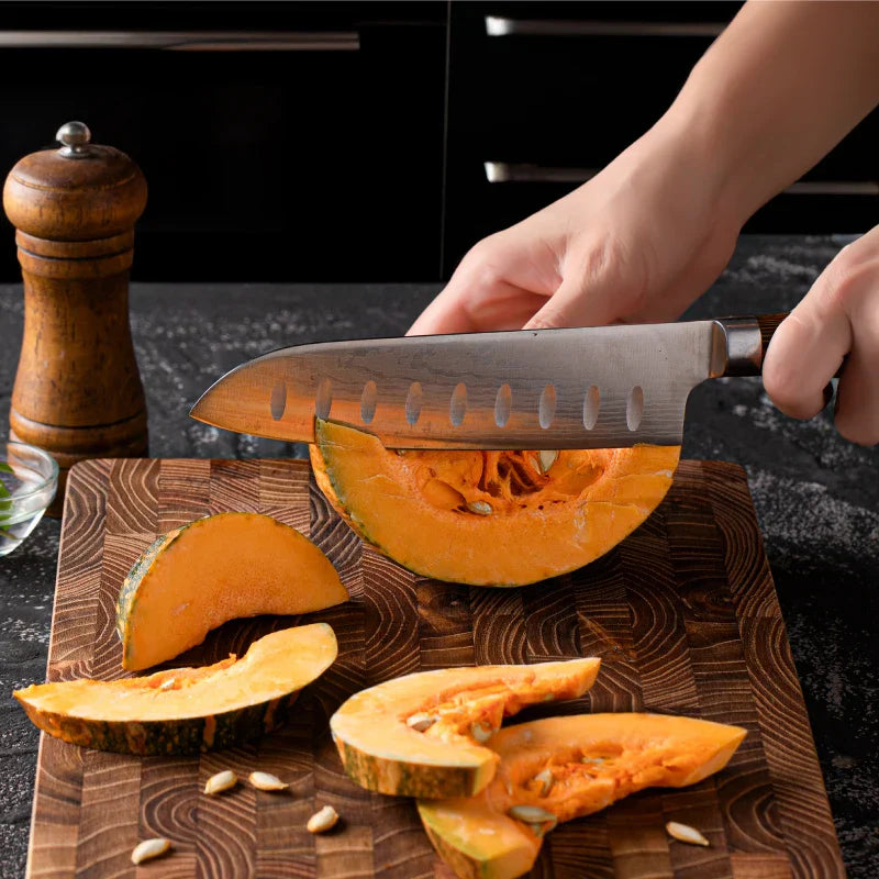 Elegant teak wood cutting board