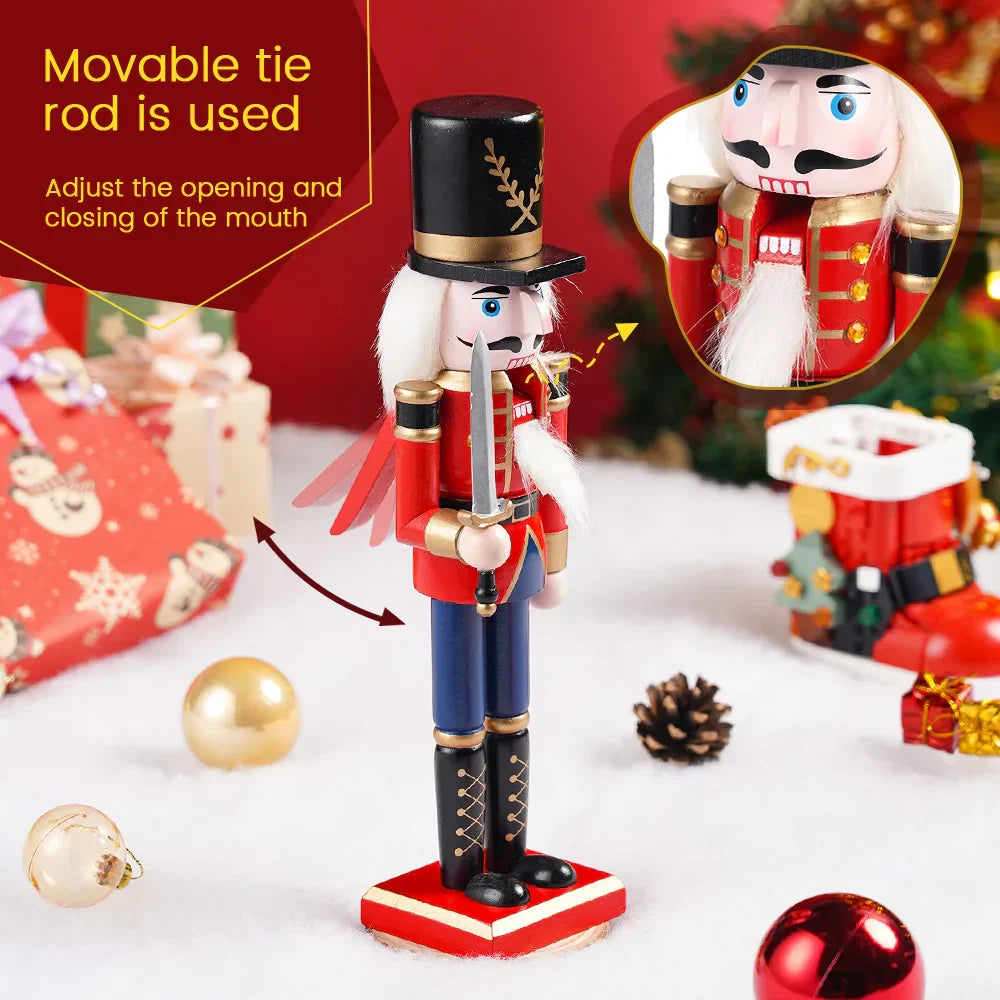 Nutcracker Soldier | Wooden Figure Erzgebirge 30 cm Vintage