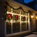 LED star light chain for cozy Christmas evenings