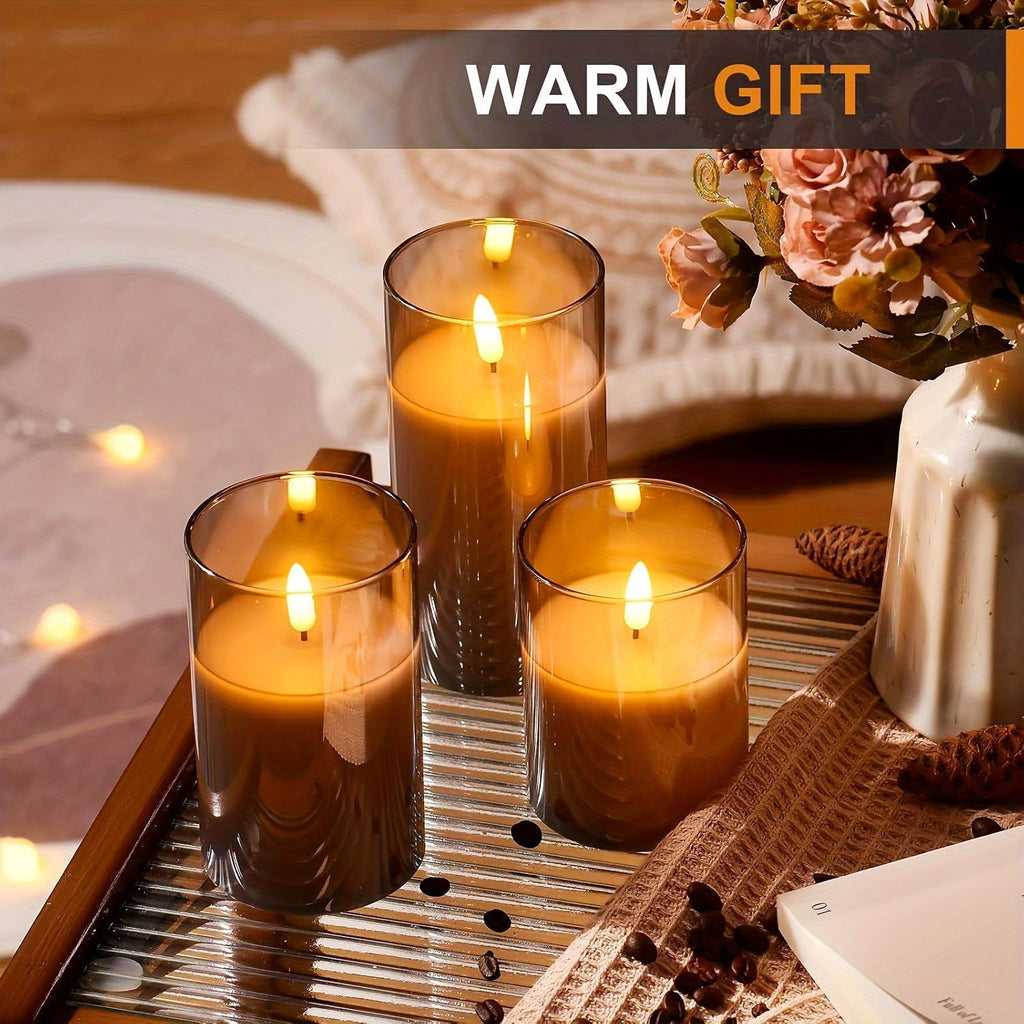 FlameFree LED Candle Set – Stylish Ambient Lighting for Indoor and Outdoor