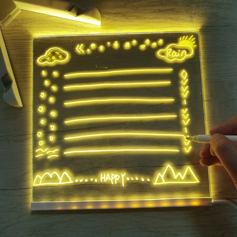 Children's LED Notice Board with Colors