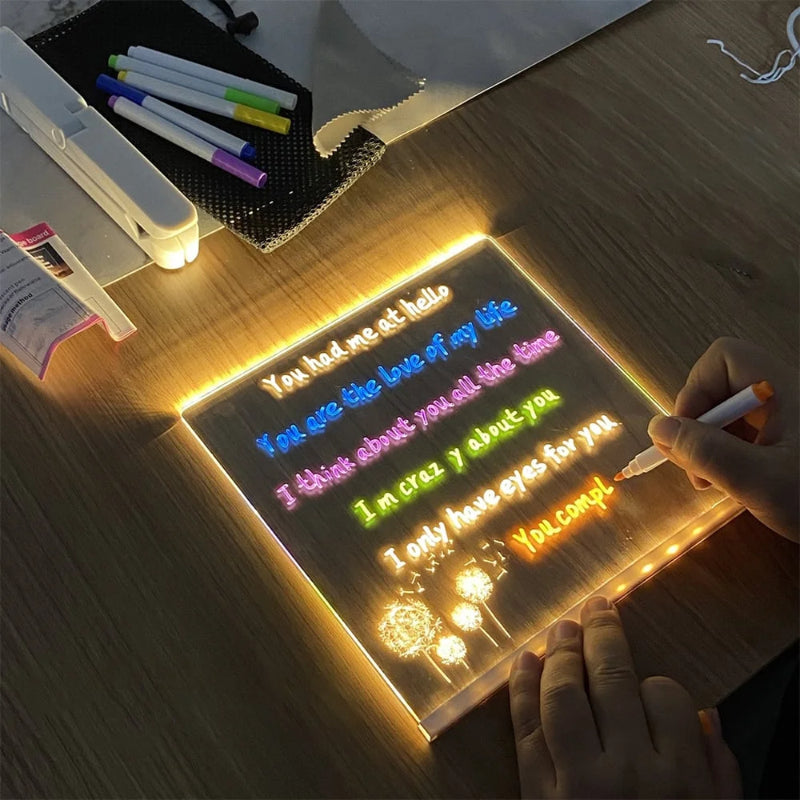 Children's LED Notice Board with Colors