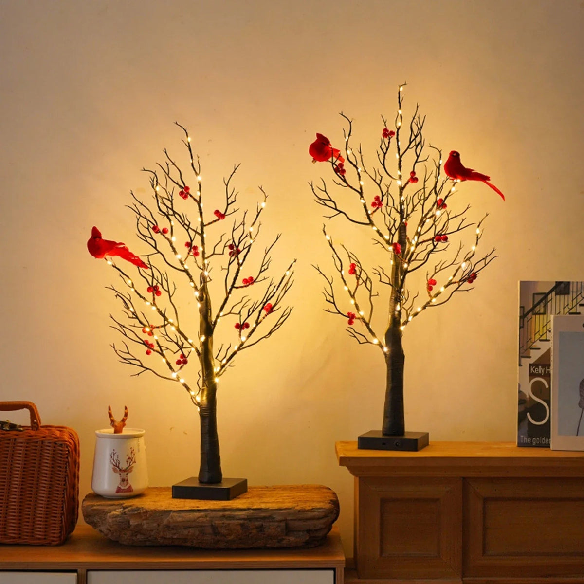 Vintage Glowing Tree