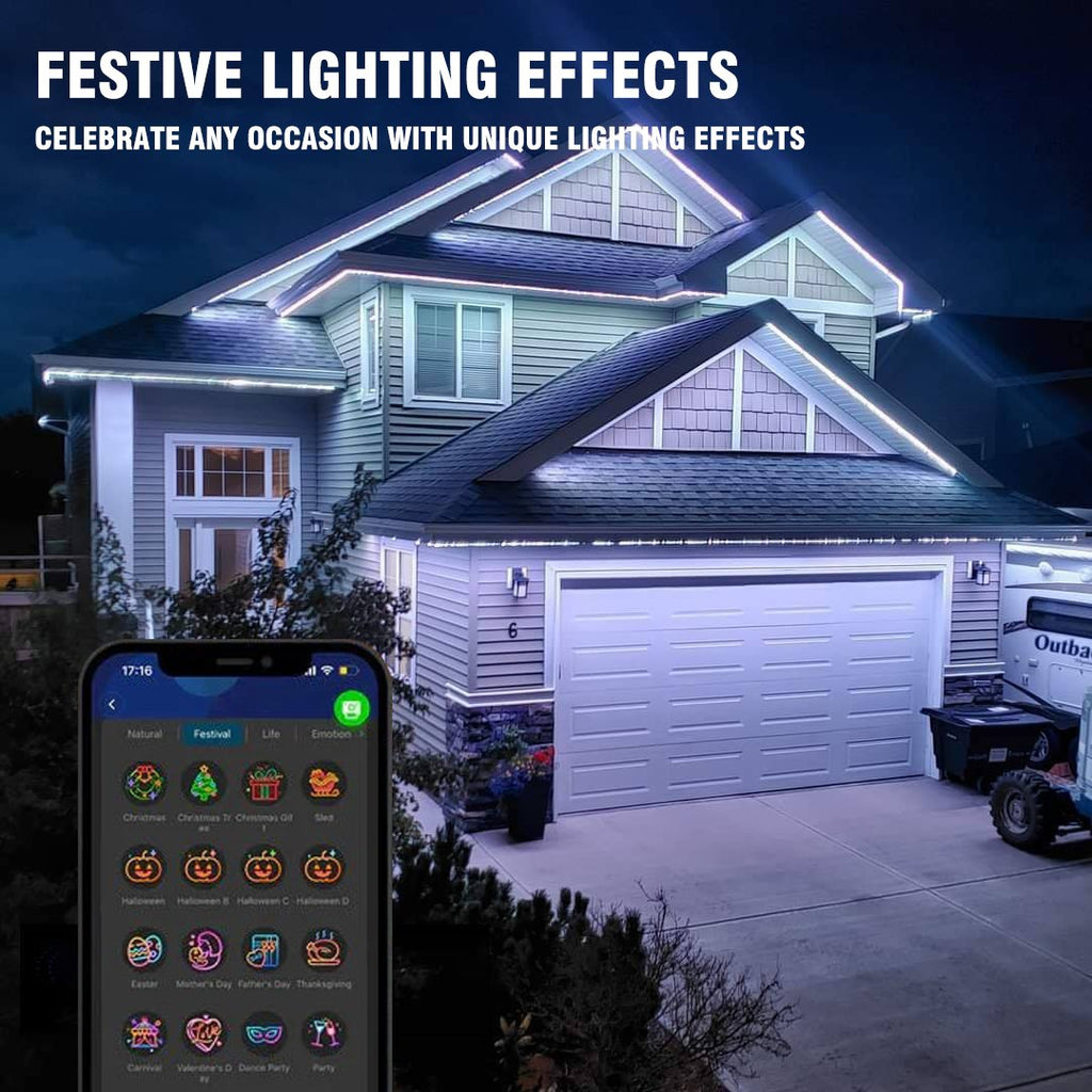 MagicGlow - Simple vibrant outdoor lighting with app control