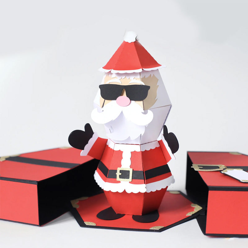 3D Pop-Up Card for the Santa Claus Prank