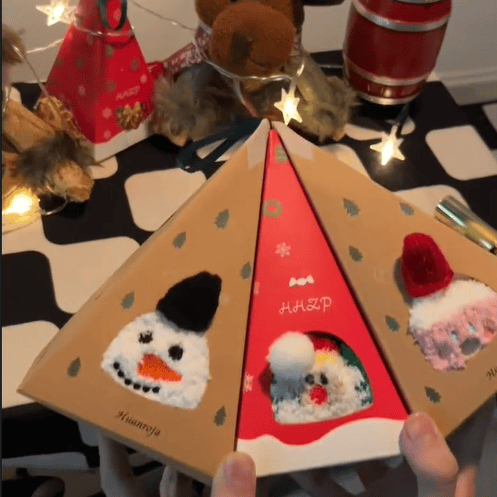 MerryFeet Cozy Christmas Socks | Plush Coral Fleece | Warm Winter Gift Box