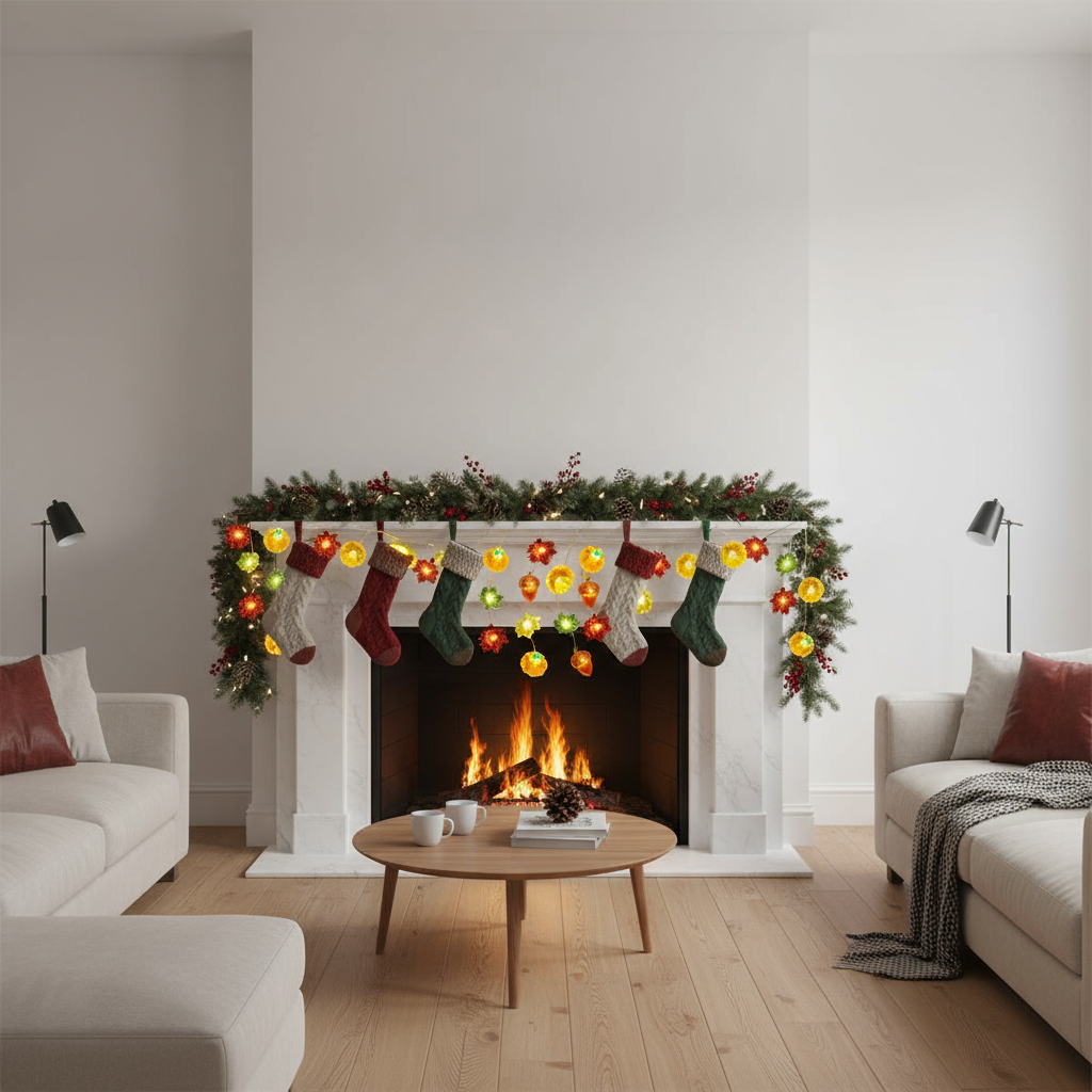 Autumn LED Light String | Halloween Decoration