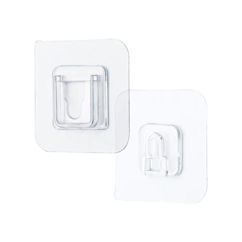 Reusable Self-Adhesive Wall Hooks with Waterproof and Oilproof Finish