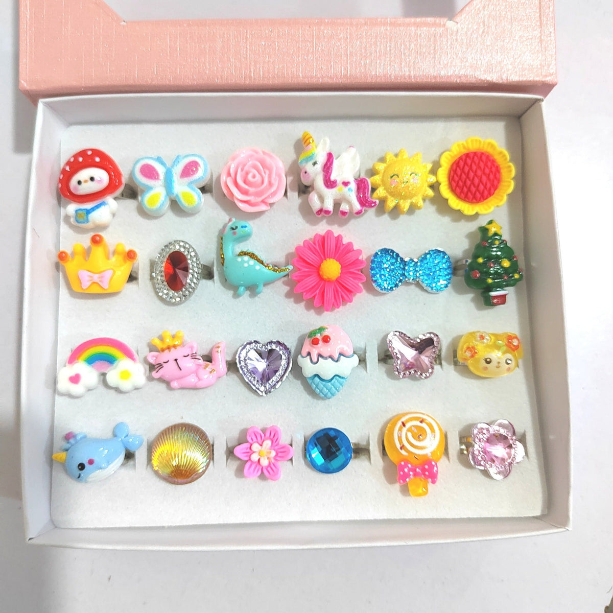 Unisex Creative Decoration Set with Colorful Motif Buttons