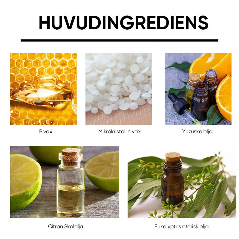 Natural micromolecular beeswax spray