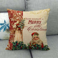 Festive 18-Inch Velvet Pillowcase with Hidden Zipper for Christmas Decoration