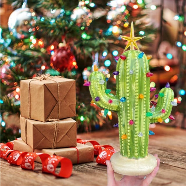 GlowCactus – Simple year-round festive glow without any watering