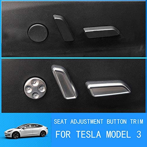 Seat Adjustment Button Cover for Tesla Model 3