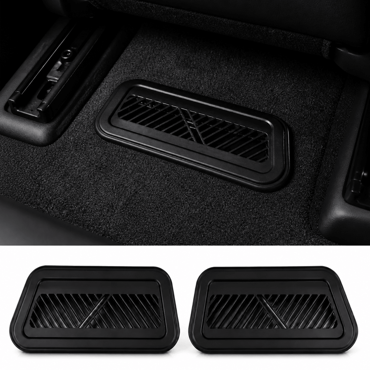 Seat Air Vent Outlet Protector Cover for Model S 2023+ (2pcs)