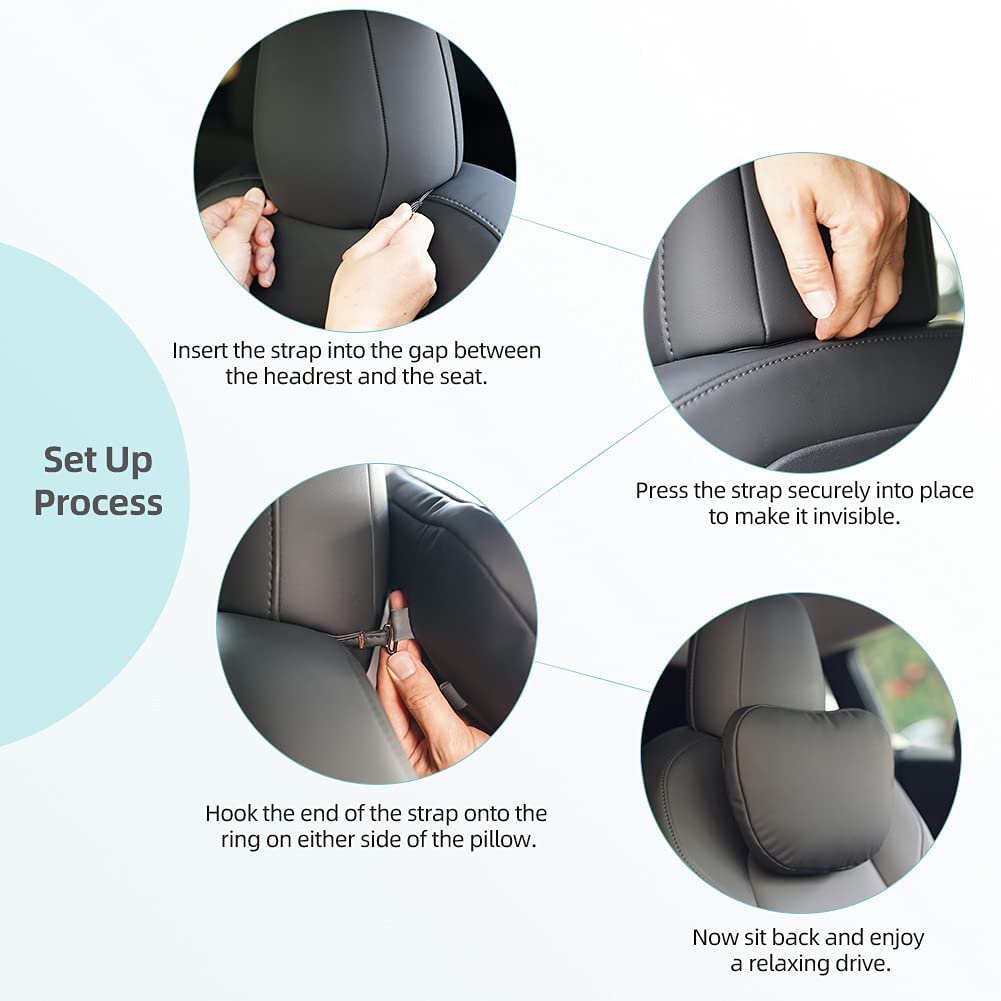 Seat Headrests for Model Y & Model 3 | Sikunuo