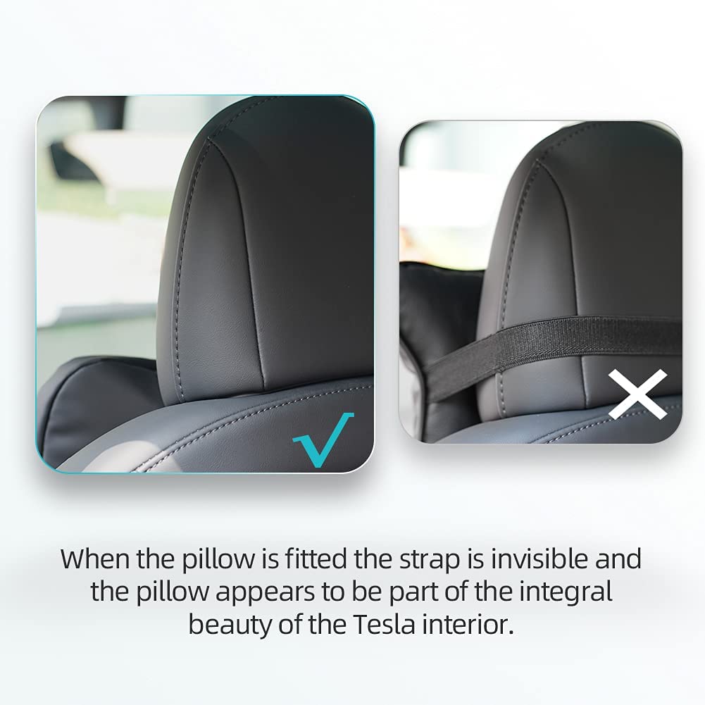 Seat Headrests for Model Y & Model 3 | Sikunuo